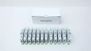 BOX OF 12 NOARK B1NQ1D10 MINIATURE CIRCUIT BREAKER 10A AMP 120/240V-AC 1P