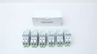 BOX OF 6 NOARK B1N2C5 MINIATURE CIRCUIT BREAKER 5A AMP 240V-AC 2P