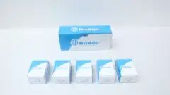 BOX OF 5 FINDER 85.02.0.024.0000 MINIATURE PLUG-IN TIMER 24V-AC/DC
