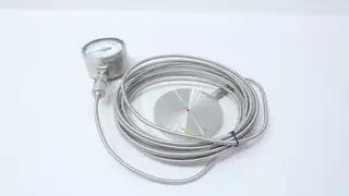 WIKA 233.30.100 14261555 DIAPHRAGM SEAL PRESSURE GAUGE 4IN 5-1/4IN -30-160PSI