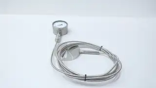 WIKA 233.30.100 14261575 DIAPHRAGM SEAL PRESSURE GAUGE 5-1/4IN 4IN -30-300PSI