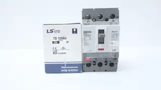 LS ELECTRIC TD125NU MOLDED CASE CIRCUIT BREAKER 20A AMP 3P 600V-AC