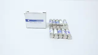 BOX OF 10 EDISON EDCC1.25 CARTRIDGE FUSE 1.25A AMP 600V-AC