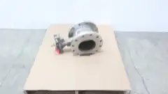 FISHER V500 VEE-BALL STAINLESS FLANGED BALL VALVE 8IN 300