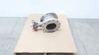 FISHER V500 VEE-BALL STAINLESS FLANGED BALL VALVE 8IN 300