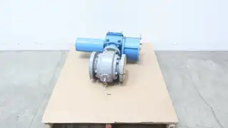 CAMERON GROVE B4-SL PNEUMATIC STEEL FLANGED BALL VALVE 4IN 300
