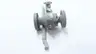 CAMERON LF2 MANUAL IRON FLANGED BALL VALVE 800 2IN X 1IN thumbnail 3