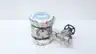 CAMERON B4D STAINLESS FLANGED BALL VALVE 150 3IN X 2IN thumbnail 1