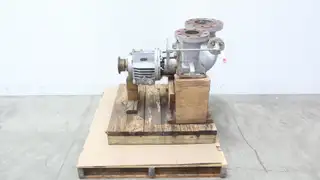INGERSOLL DRESSER SVS 6X4-10.5 STEEL CENTRIFUGAL PUMP