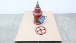 KUNKLE 218H-M01AMS MANUAL FLANGED IRON RELIEF VALVE 100PSI 4IN 125