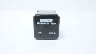 UBE ELE-UBE-BPR GROUND DETECT PLUG-IN RELAY 110-120V-AC