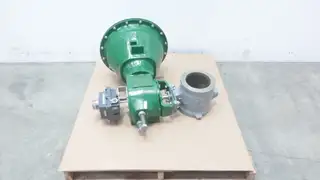 FISHER V200 SER B 2052 SIZE 3 DXP-L21GSEB VEE-BALL CONTROL VALVE 6IN 150/300