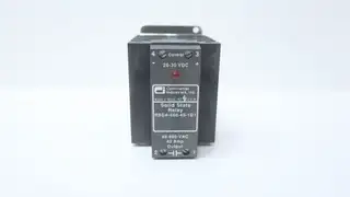 CONTINENTAL INDUSTRIES RSDA-660-40-1D1 SOLID STATE RELAY 40A 20-30VDC 48-660VAC