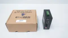 ETHERWAN EL900-A-C-1-A HARDENED MEDIA CONVERTER 1.5A 24V-DC 10-48V-DC