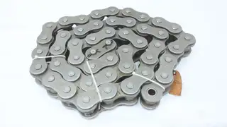 TSUBAKI RS200 SINGLE ROLLER CHAIN 2.5IN 10FT