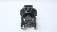 SAUNDERS PNEUMATIC IRON FLANGED DIAPHRAGM VALVE 3/4IN