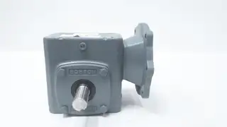 BOSTON GEAR F718-25-B5-6 RIGHT ANGLE GEAR REDUCER 0.76HP 25:1