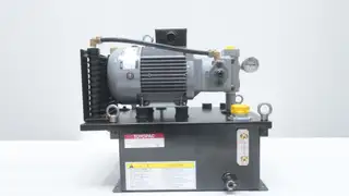 TOYOPAC TP10E-BEA2-B-A-CC200-03 HYDRAULIC POWER SYSTEM 0.75KW 220V-AC
