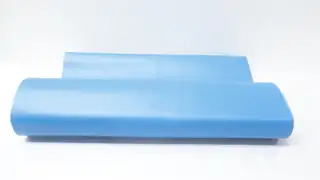 MIR TH-271820 BLUE V-GUIDE 90DEG FINGER OVER FINGER SPLICE ENDLESS CONVEYOR BELT