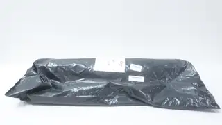 MIR 500-0768 BLUE V-GUIDE LACE-CLIPPER CONVEYOR BELT 156.5IN 26IN