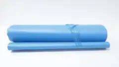 MIR 500-0742 BLUE V-GUIDE 90DEG SINGLE FIN SPLICE ENDLESS CONVEYOR BELT