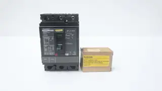 SQUARE D HDL36060 POWERPACT MOLDED CASE CIRCUIT BREAKER 240/480/600V-AC 3P 60A