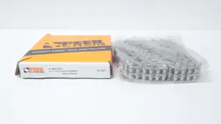 PEER 50-2RNP NICKLE PLATED  ROLLER CHAIN 10FT 5/8IN DOUBLE