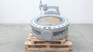 ADAMS MAK BUTTERFLY VALVE 30IN MANUAL STEEL 750 LUGGED STEEL