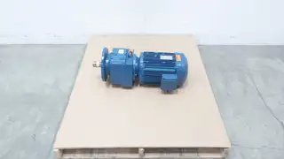 SEW EURODRIVE RF77DRE132S4 GEARMOTOR 10-62RPM 3PH 5.4HP 40MM 230/460V-AC