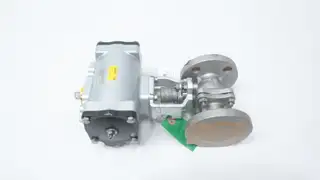 KITZ 10K-20 PNEUMATIC STAINLESS FLANGED BALL VALVE 3/4IN