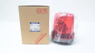 PATLITE RLR-M2-R RED ROTATING LIGHT BEACON 7.8W 100-240V-AC