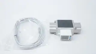 SMC PF3W711-06-B-M DIGITAL FLOW SWITCH 12-24V-DC 10-100L/MIN 1MPA