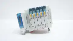 SMC EX260-SEN1-X242 SY5A00-5UF1-NA PNEUMATIC VALVE MANIFOLD