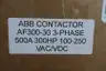ABB AF300-30 AC CONTACTOR 100-250V-AC 250HP 400A AMP thumbnail 7