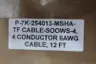 SUN MICROSYSTEMS P-7K-254013-MSHA-TF 180-2081-01 CABLE 12FT thumbnail 6