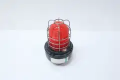 MEDC TYPE XB15 RED HAZARDOUS LOCATION BEACON LIGHT 120V-AC