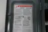 SQUARE D HU361 NON-FUSIBLE DISCONNECT SWITCH 120/240/480/600V-AC 3P 30A AMP thumbnail 7