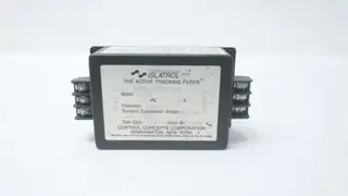 CONTROL CONCEPTS IC+105 ISLATROL PLUS ACTIVE TRACKING LINE FILTER 5A 120V-AC