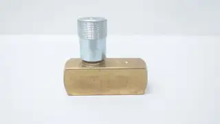 PARKER PF800B-41MG BRASS HYDRAULIC FLOW CONTROL VALVE 2000PSI 1/2IN NPT