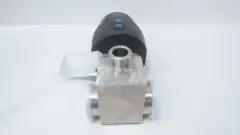 ITT ZSBBT-1.5-W-419-3-X-19-8-1-0-TME-31-M7-A217 STAINLESS TRI-CLAMP VALVE 1.5IN