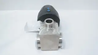 ITT ZSBBT-1.5-W-419-3-X-19-8-1-0-TME-31-M7-A217 STAINLESS TRI-CLAMP VALVE 1.5IN