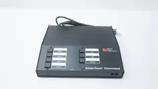 FEDERAL SIGNAL 300VSC-1 SELECTONE COMMAND UNIT 120V-AC 0.21A SER A1