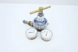 RADNOR 25-500 CGA-E4 25-500PSI 3000PSI GAS REGULATOR