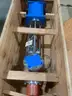 STRAHMAN A20 PARG7NE9K9Z FLANGED PNEUMATIC ALLOY 20 RAM-TYPE DRAIN VALVE 4X4 150 thumbnail 2