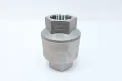 DFT VALVES 8373 THREADED STAINLESS CHECK VALVE 1-1/2IN NPT