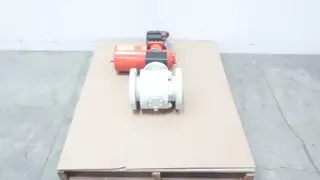 VELAN CBB725 DXP-L2WGSEB PNEUMATIC STEEL FLANGED CONTROL VALVE 4IN 300