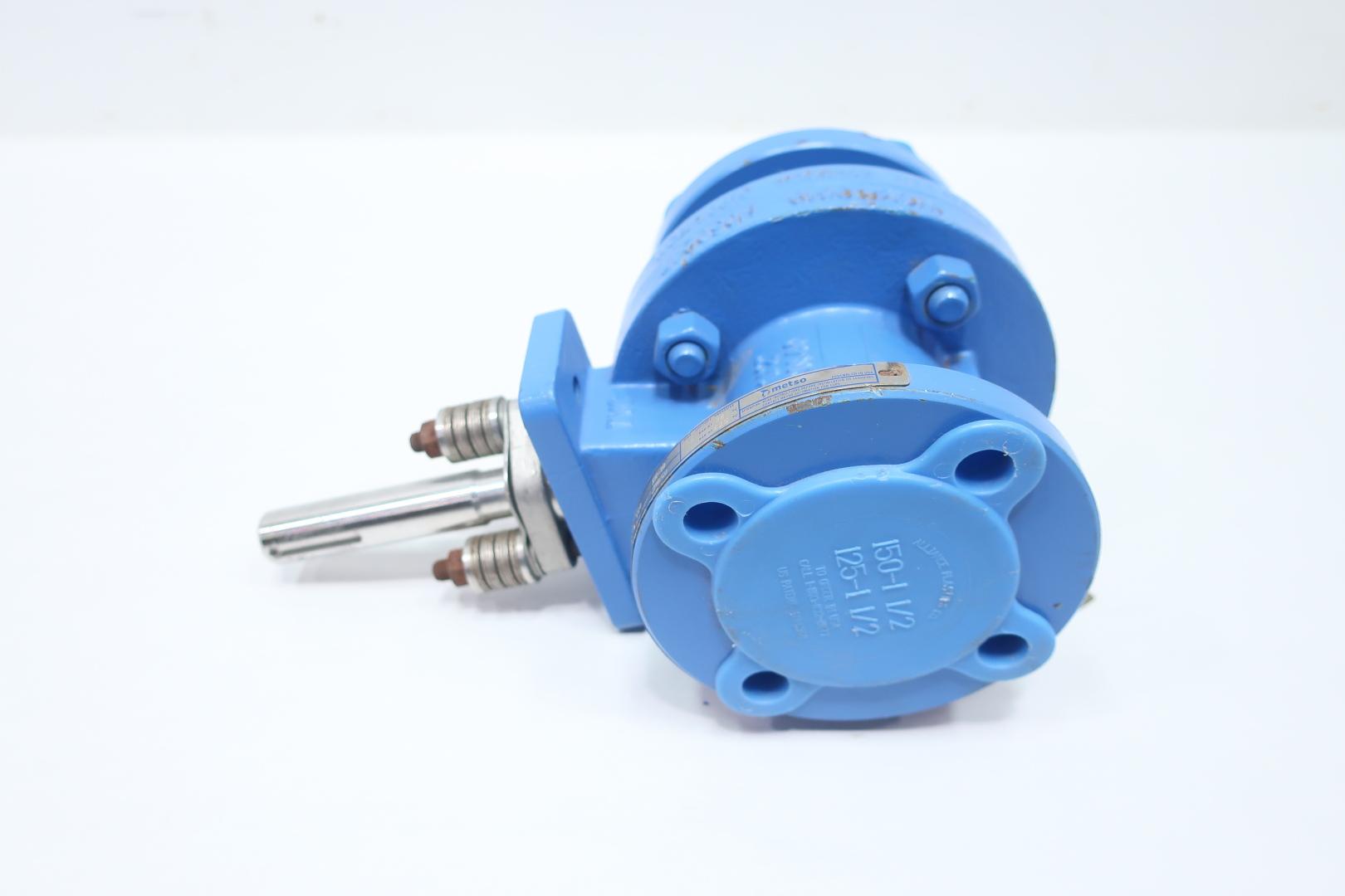 NELES JAMESBURY VB150CS26ARF STEEL FLANGED BALL VALVE 1-1/2