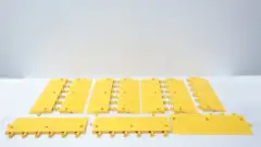 BOX OF 10 WEARWELL 2RPR7 560 ERGO DECK YELLOW PVC ANTI-SLIP MAT RAMPS 6IN X 18IN