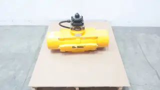 EL-O-MATIC F1600U FLOWSERVE DNA3ET1N PNEUMATIC ACTUATOR & POSITIONER ASSEMBLY