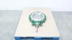 FISHER 8580 STEEL BODY STAINLESS DISC LUGGED BUTTERFLY VALVE 12IN 300